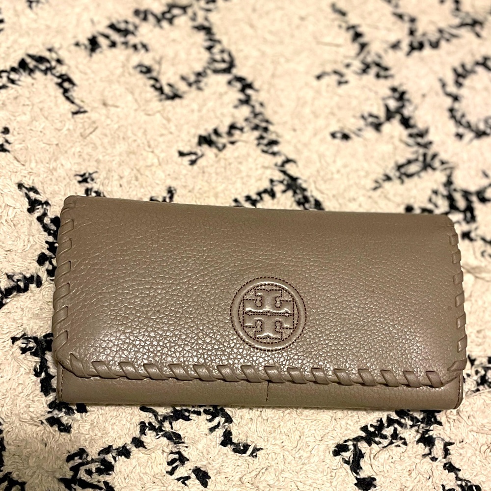 Gray Tory Burch Wallet